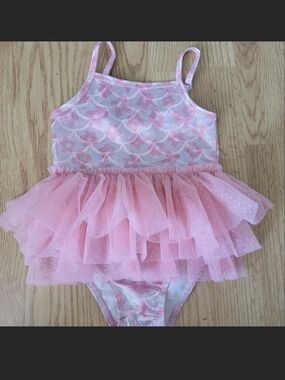 Pink Ruffle Tutu One-Piece Swimsuit
